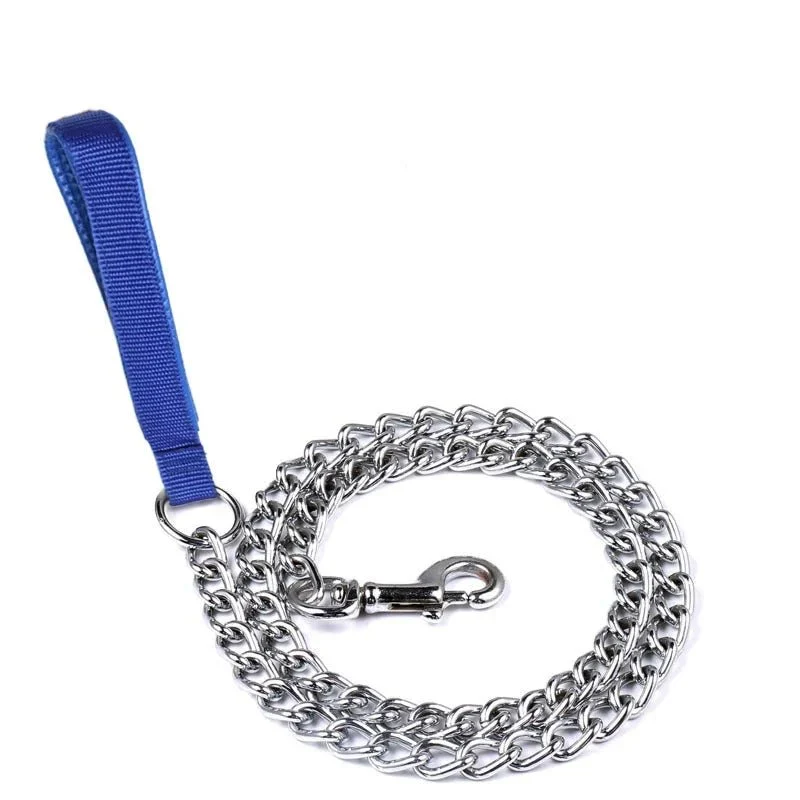 Laisse Acier Gainé 120cm Gros Chien Pro