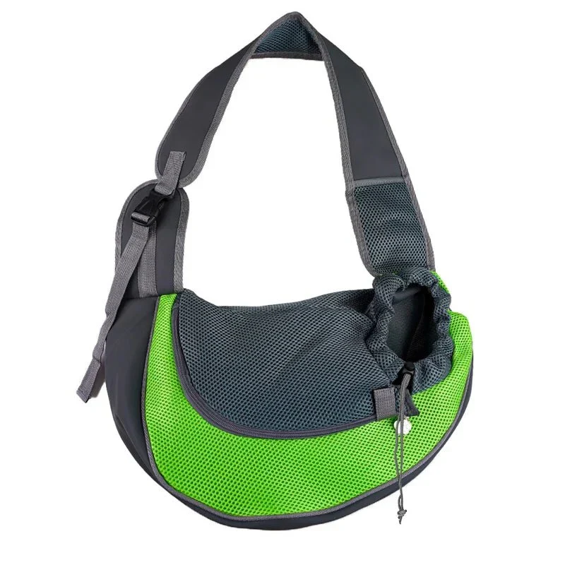 Sacoche Ventrale Transport Petit Chien Respirante