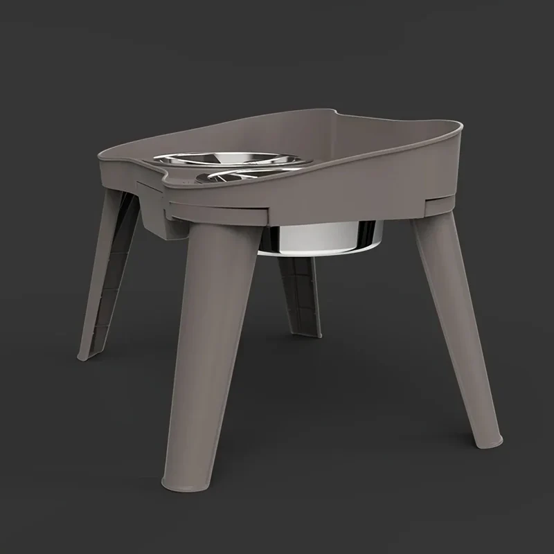 Gamelle Surélevée Ergonomique Inox Gros Chien