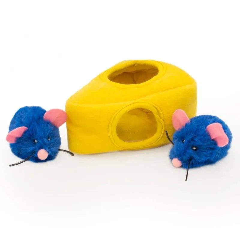 JOUET D’OCCUPATION INTERACTIF POUR CHAT - SOURIS ET FROMAGE 🐭🧀