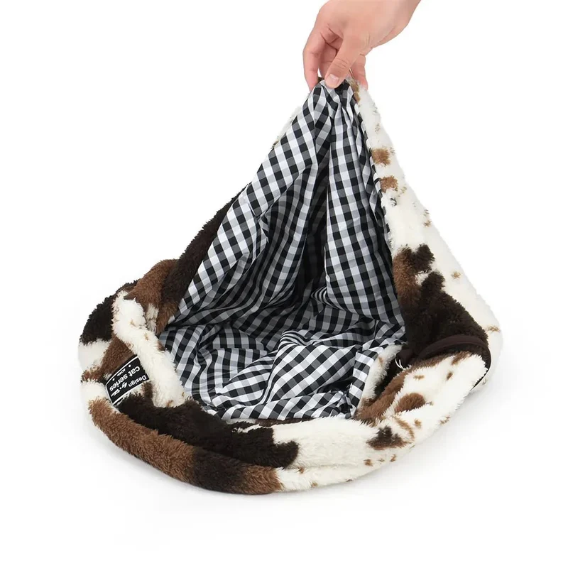 Sac Bandoulière Motif Vache Chien