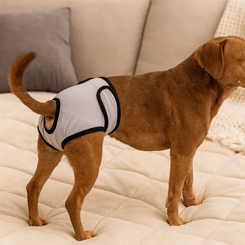 Couche Menstruelle Réutilisable Chienne