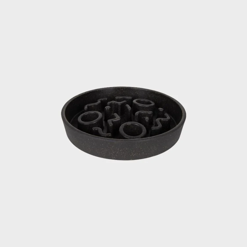 GAMELLE ANTI-GLOUTON POUR CHAT EN BAMBOU (3 COULEURS DISPO)