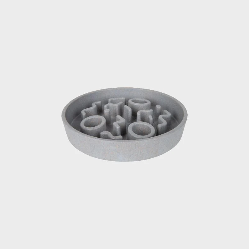 GAMELLE ANTI-GLOUTON POUR CHAT EN BAMBOU (3 COULEURS DISPO)