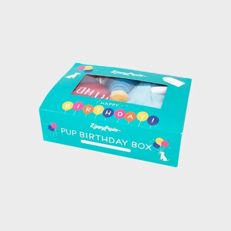 KIT PELUCHES ANNIVERSAIRE POUR CHIEN - BLEU 🎈🎂🥳