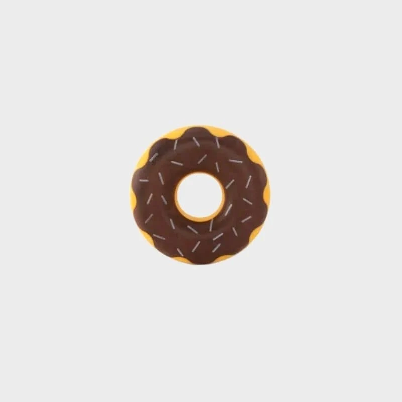 JOUET RÉSISTANT POUR CHIEN - DONUT CHOCOLAT 🍩