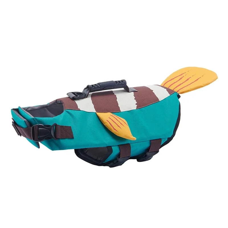 Gilet Sauvetage Imprimé Animaux Flottant Chien