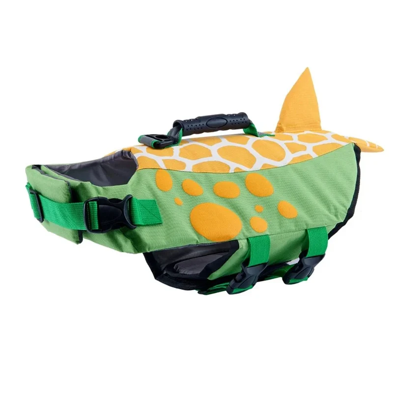 Gilet Sauvetage Imprimé Animaux Flottant Chien