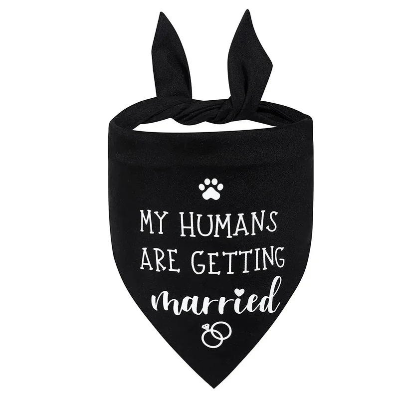 Bandana Mariage Élégant Gros Chien Cérémonie