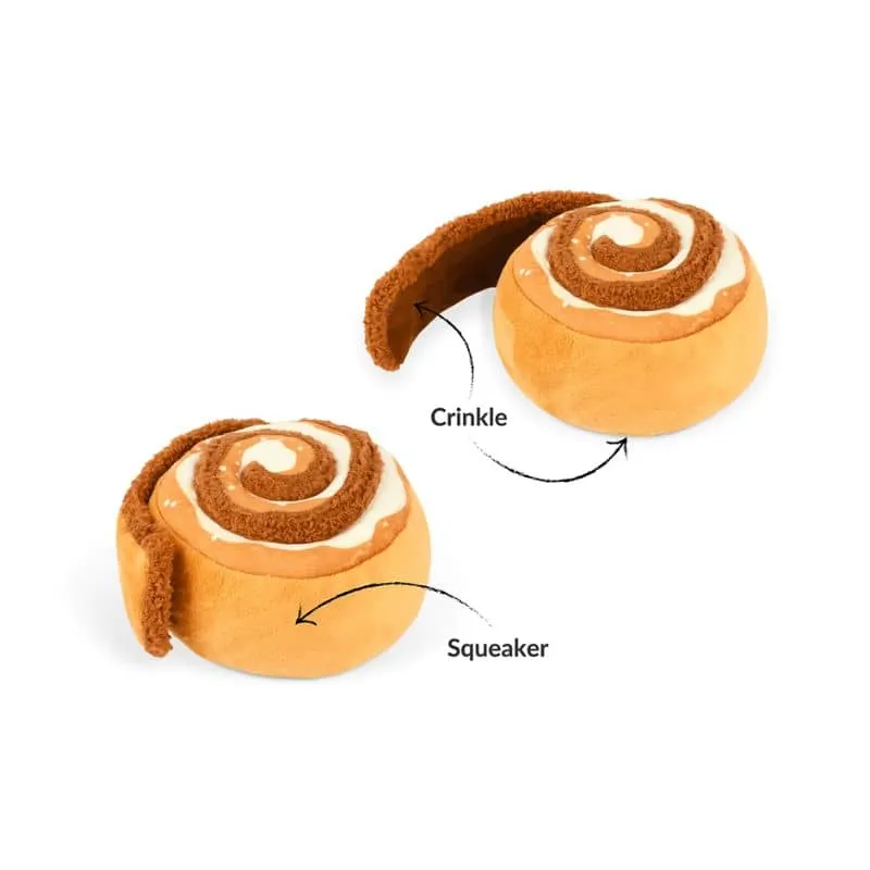 PELUCHE POUR CHIEN - CINNAMON ROLL (2 TAILLES DISPOS)