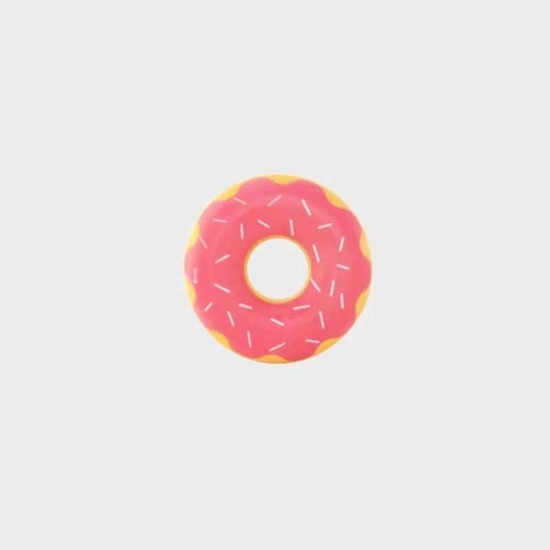 JOUET RÉSISTANT POUR CHIEN - DONUT ROSE 🍩