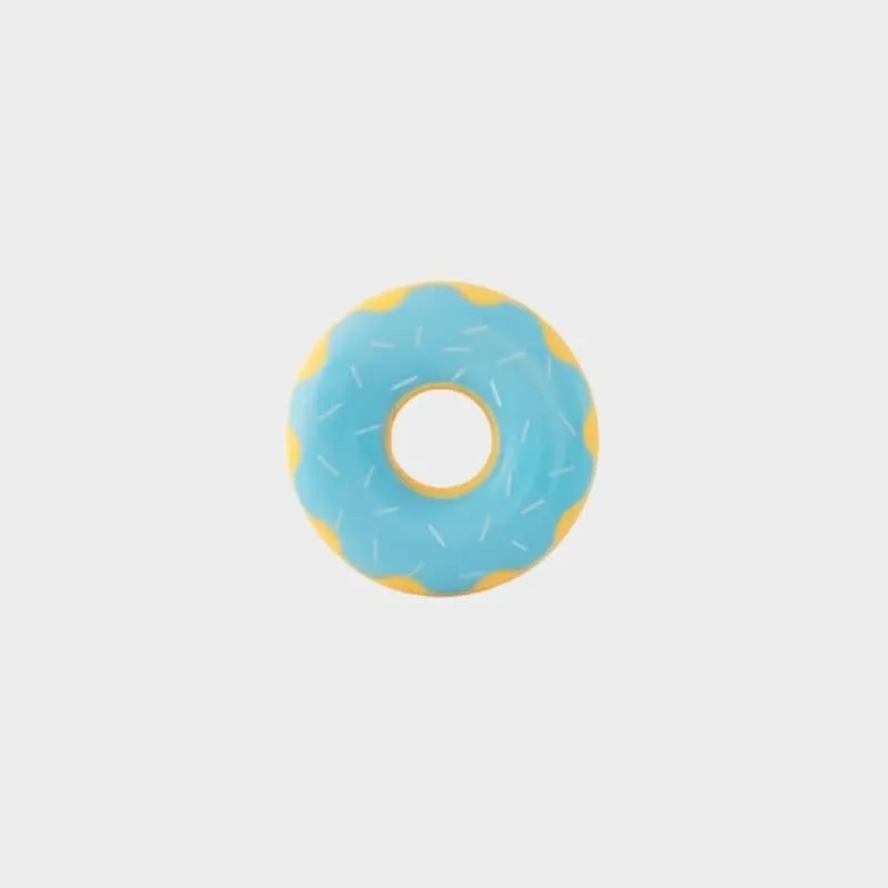 JOUET RÉSISTANT POUR CHIEN - DONUT BLEU 🍩