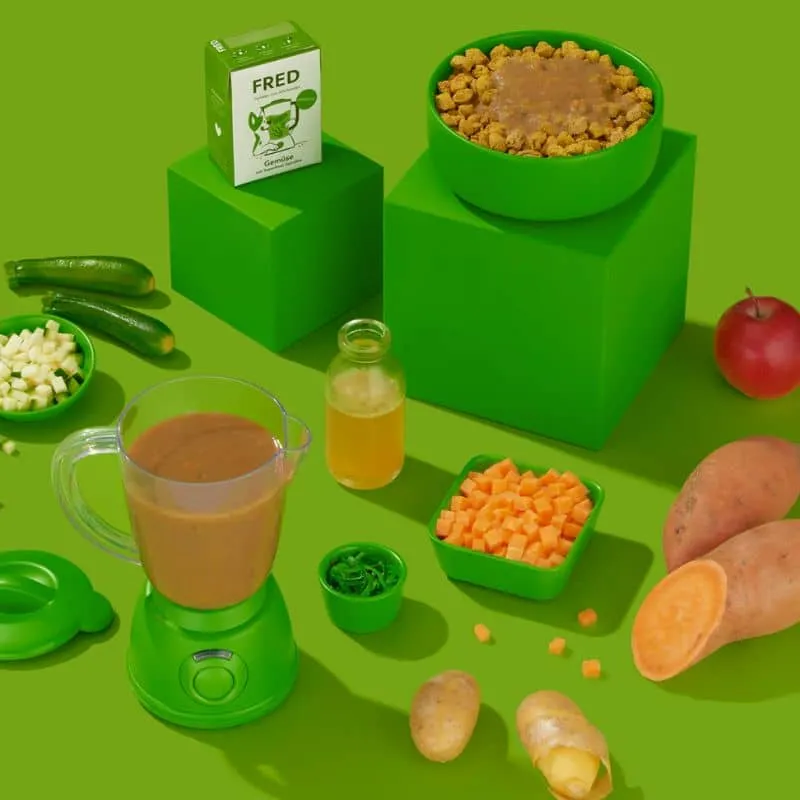 SMOOTHIE POUR CHIEN (IDÉAL TAPIS DE LÉCHAGE) - LÉGUMES & SPIRULINE