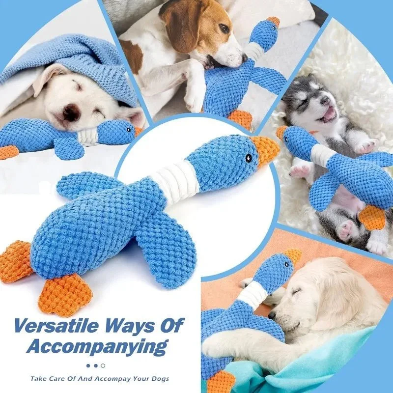 Peluche Sonore Couineur Chiot Molosse