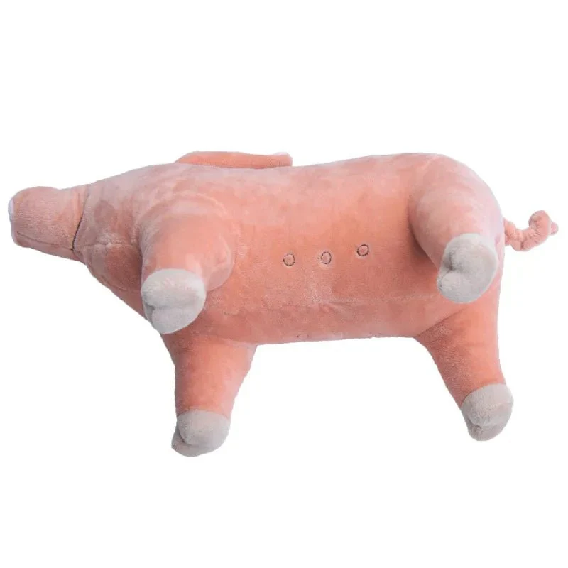 Peluche Cochon Ultra-Résistant Gros Chien