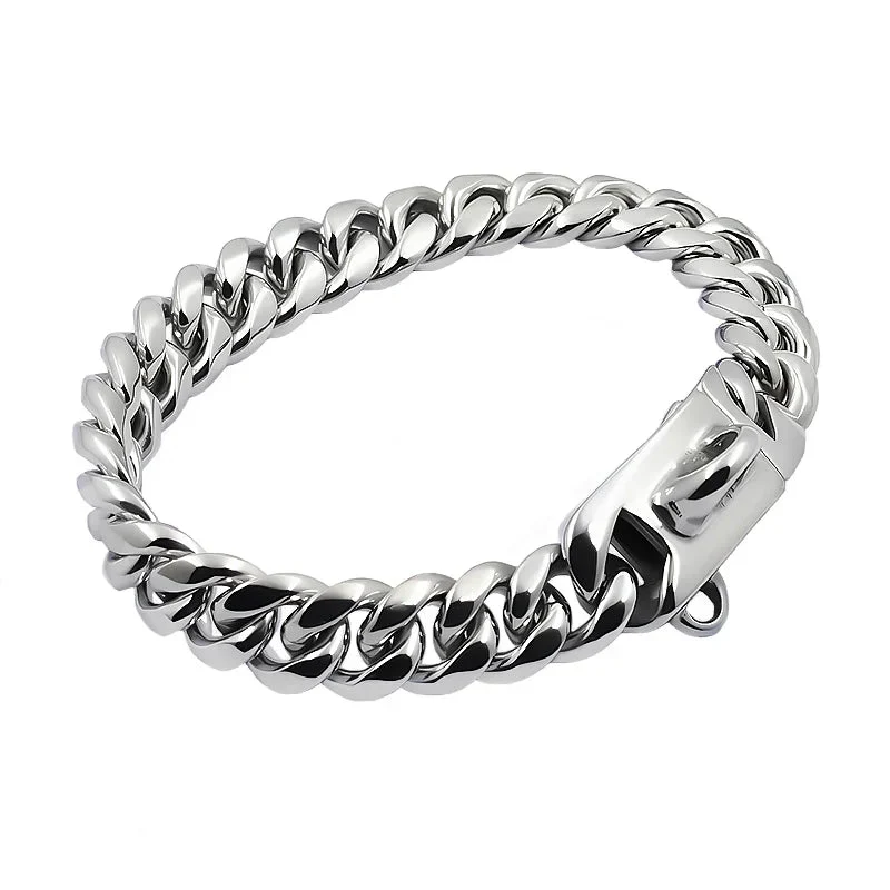 Collier Chaîne Acier Inoxydable Pitbull Mastiff