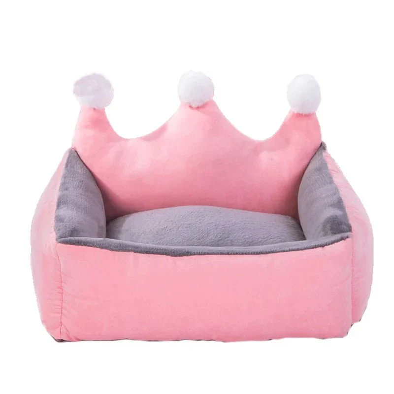 Panier Princesse Couronne Petit Chien