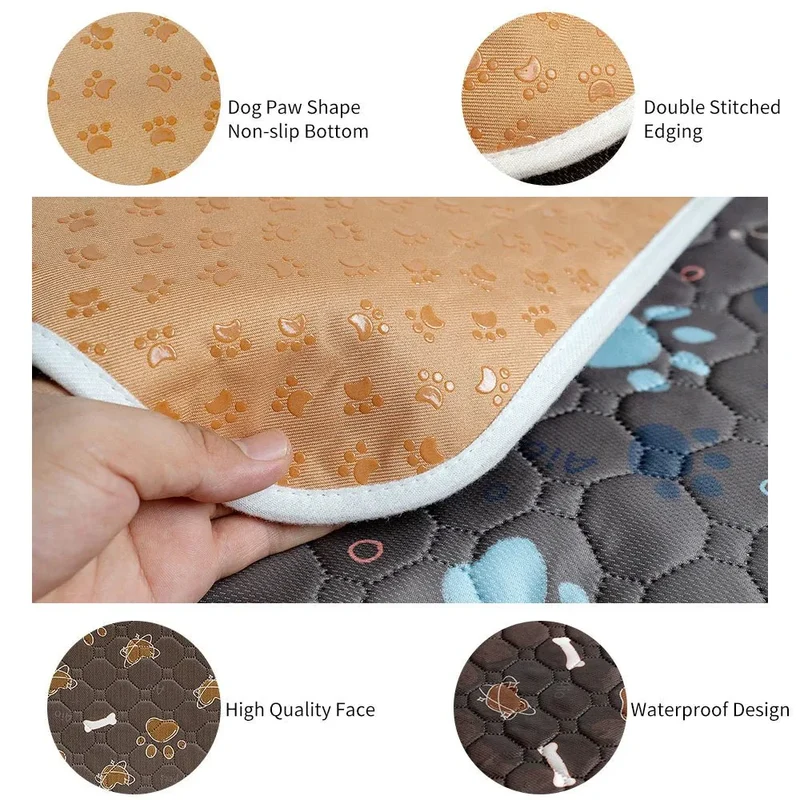 Tapis Absorbant Lavable Gros Chien Réutilisable