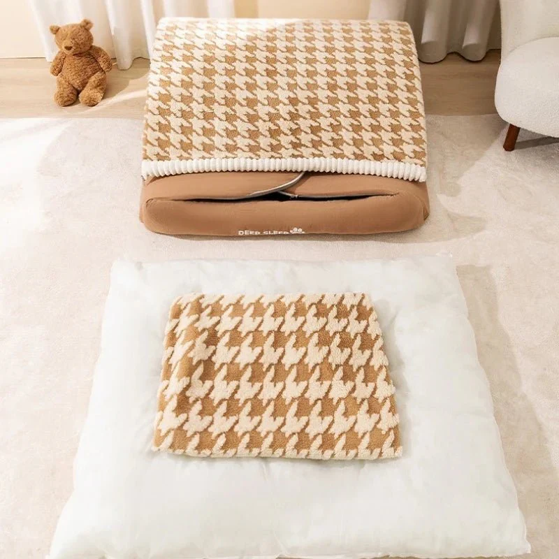Panier Chien Avec Toit Cabane Cocon