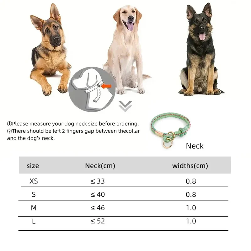 Collier Coulissant Nylon Chiot Beagle Réglable