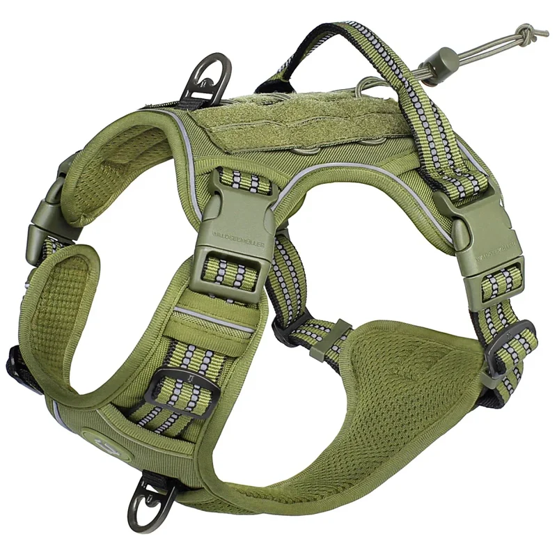 Harnais Tactique Camouflage Molosse K9