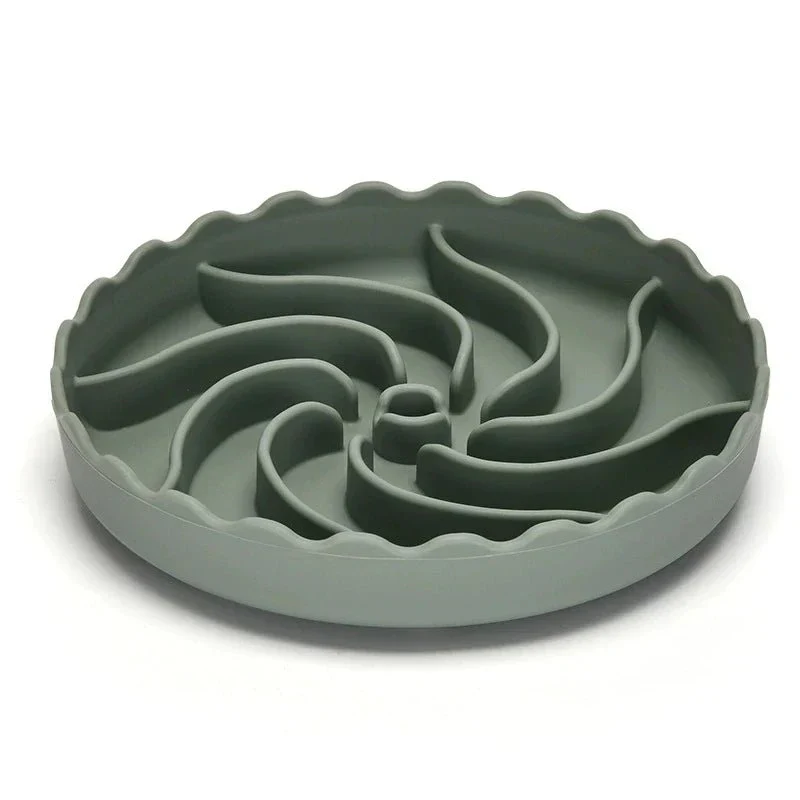 Gamelle Anti-Glouton Silicone Chien Nez Plat
