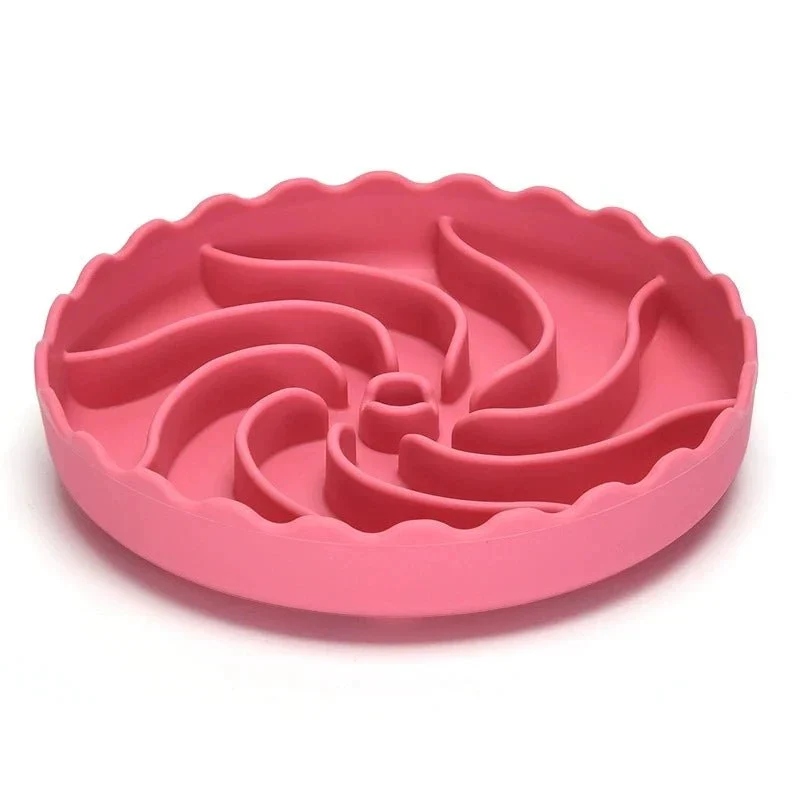 Gamelle Anti-Glouton Silicone Chien Nez Plat