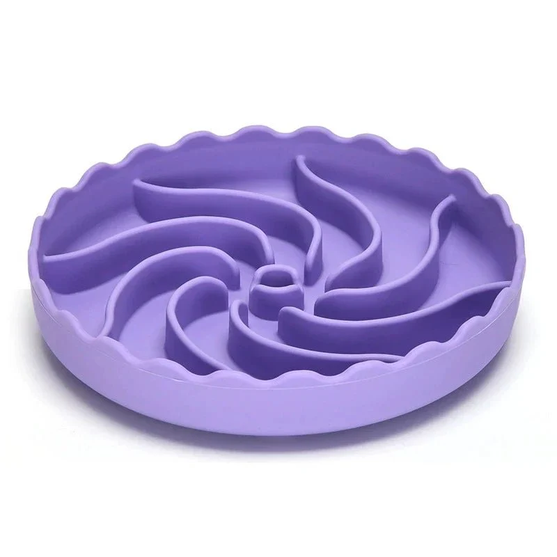 Gamelle Anti-Glouton Silicone Chien Nez Plat