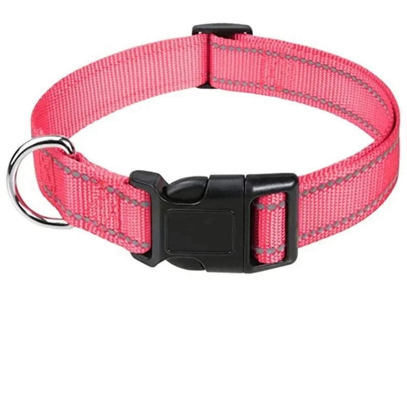 Collier Nylon Réglable Chiot 12 Coloris