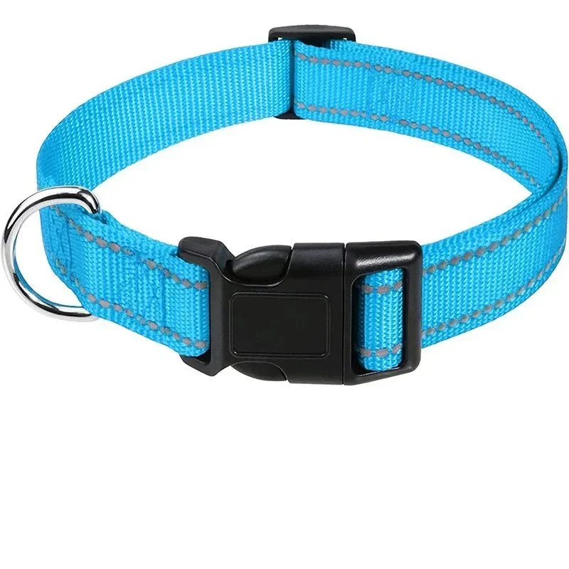 Collier Nylon Réglable Chiot 12 Coloris
