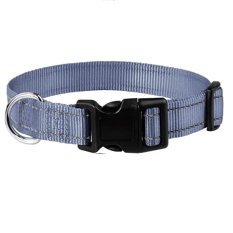 Collier Nylon Réglable Chiot 12 Coloris