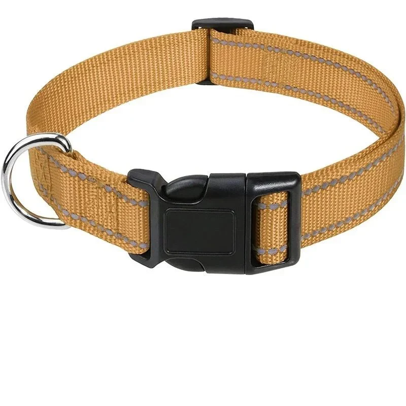 Collier Nylon Réglable Chiot 12 Coloris