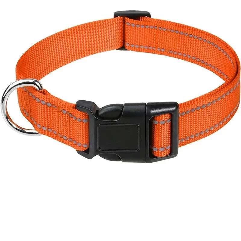 Collier Nylon Réglable Chiot 12 Coloris