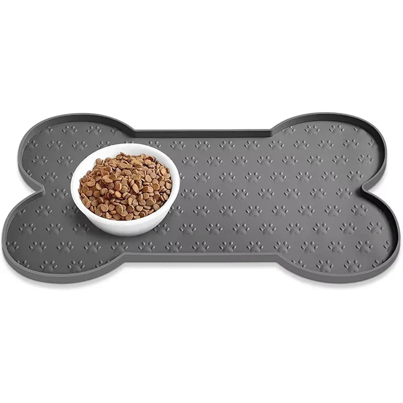 Tapis Gamelle Silicone Humour Gros Chien