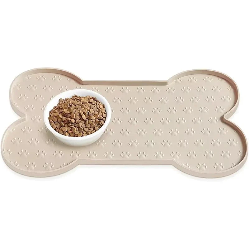 Tapis Gamelle Silicone Humour Gros Chien