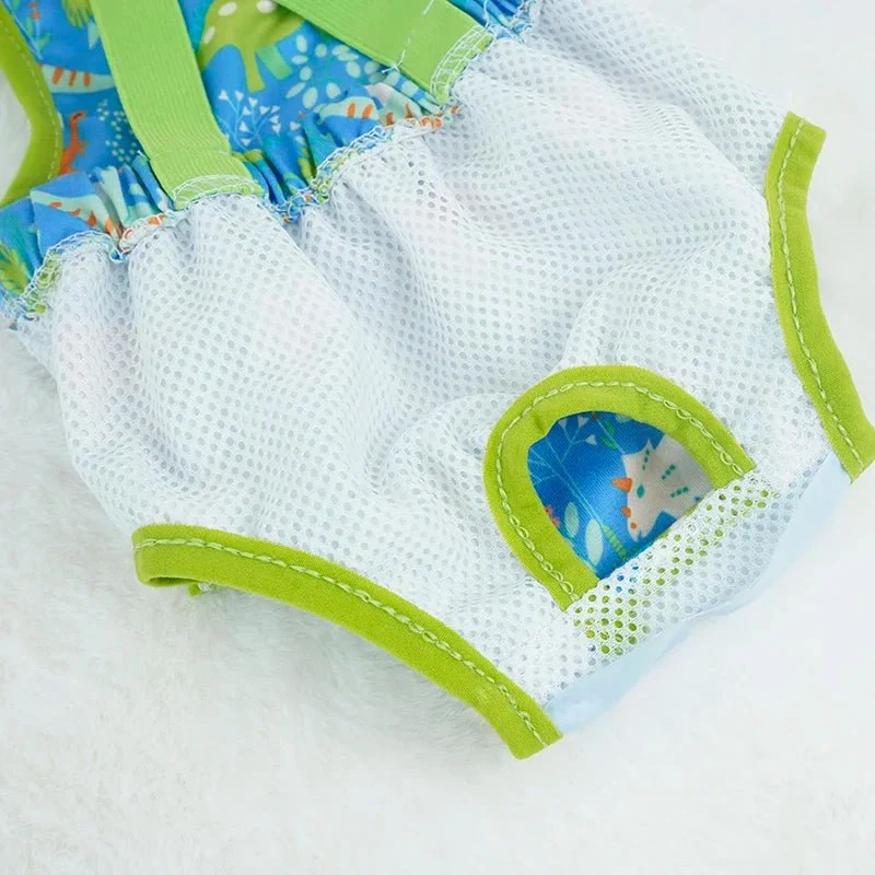 Couche Bretelles Chien Lavable Réutilisable Hygiène