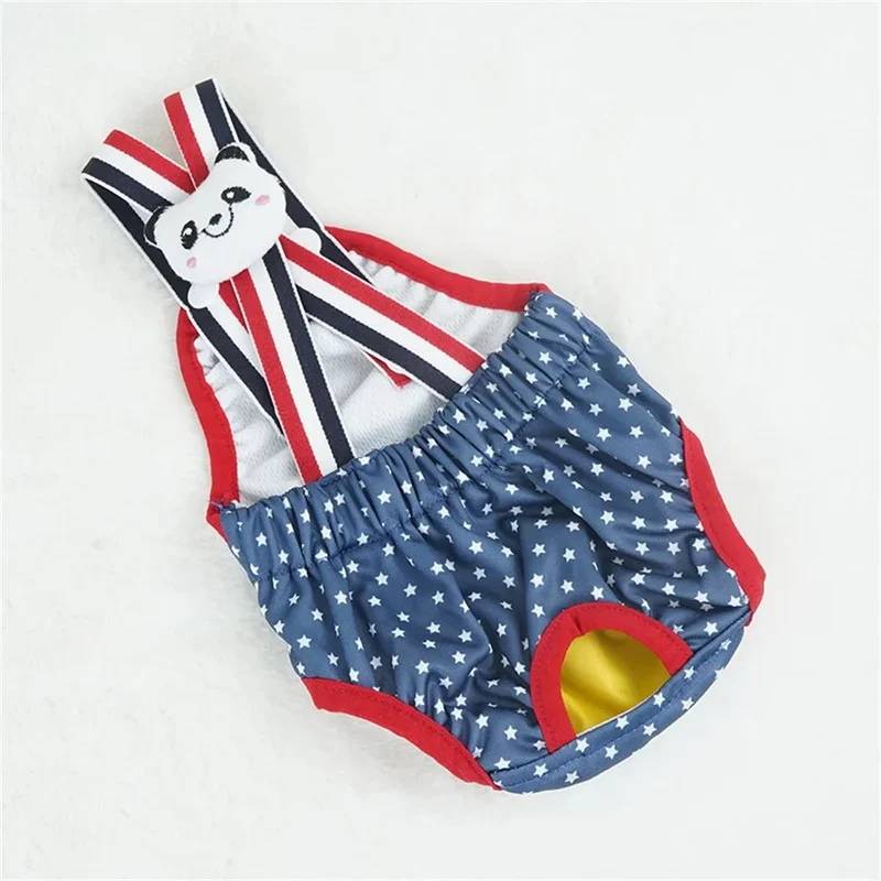 Couche Bretelles Chien Lavable Réutilisable Hygiène