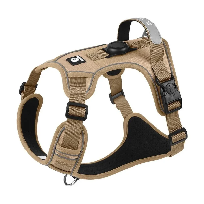 Harnais Anti-Traction Malinois Tactique Réglable