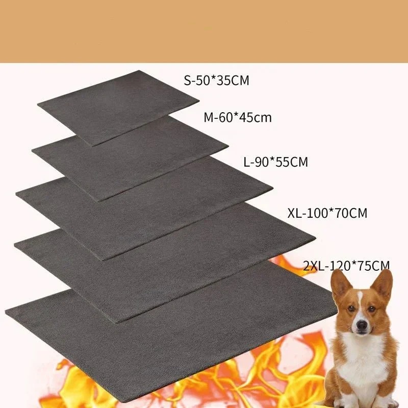 Tapis Auto-Chauffant Gros Chien Hiver