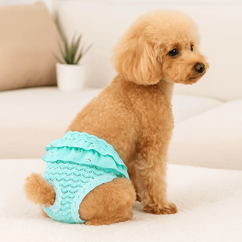 Culotte Hygiénique Chien Lavable Réutilisable