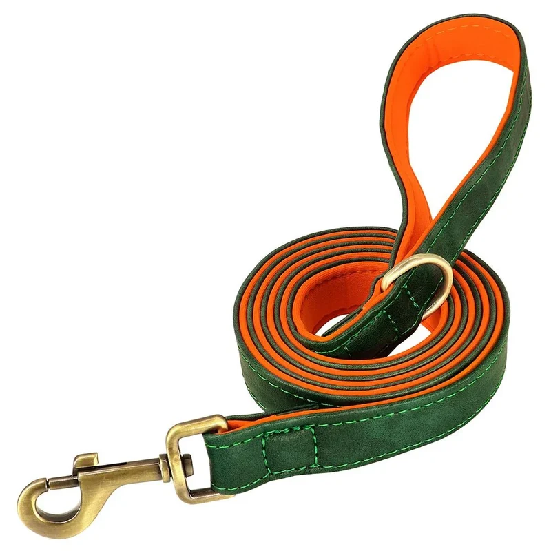 Laisse Cuir Souple Chiot Molosse
