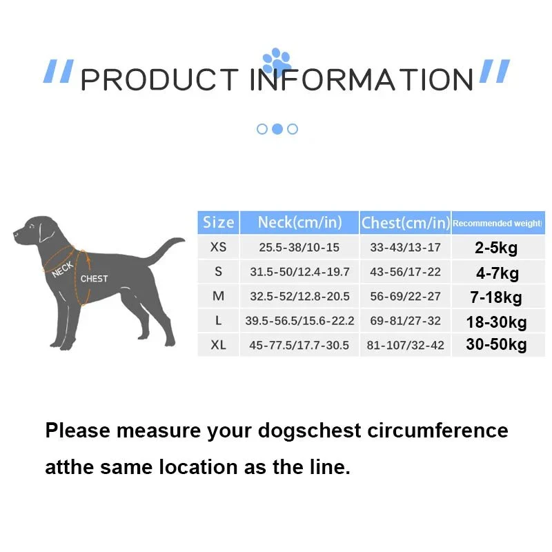 Harnais Nylon Gros Chien Anti-Traction