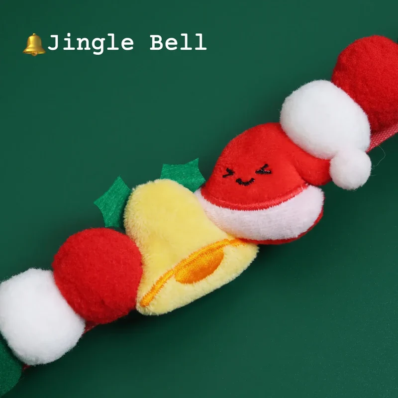 Collier Festif Noël Gros Chien Réglable