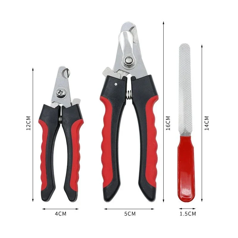 Coupe-Ongles Robuste Acier Inox Gros Chien