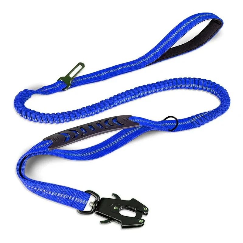Laisse Bungee Anti-Traction Multicolore Gros Chien