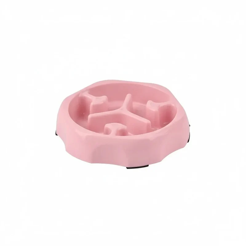Gamelle Anti-Glouton Inox Chiot Gros Chien 18cm