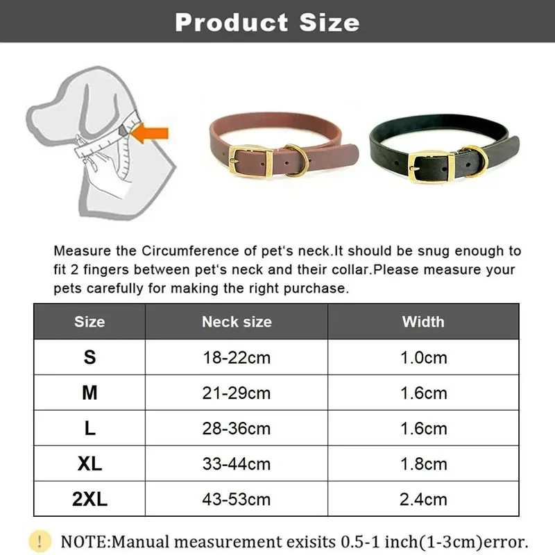 Collier Cuir Véritable Chiot Évolutif Molosse