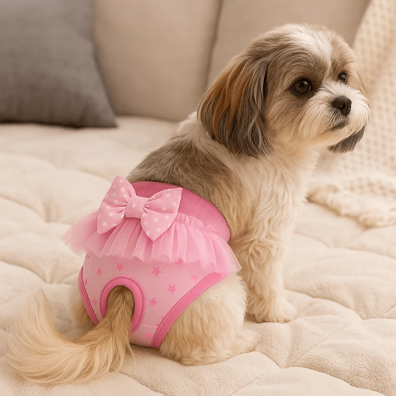 Culotte Hygiénique Lavable Gros Chien