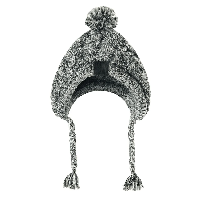 Bonnet Coupe-Vent Gros Chien Hiver Gris