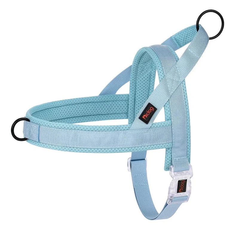 Harnais Nylon Réglable Anti-Traction Molosse Sportif
